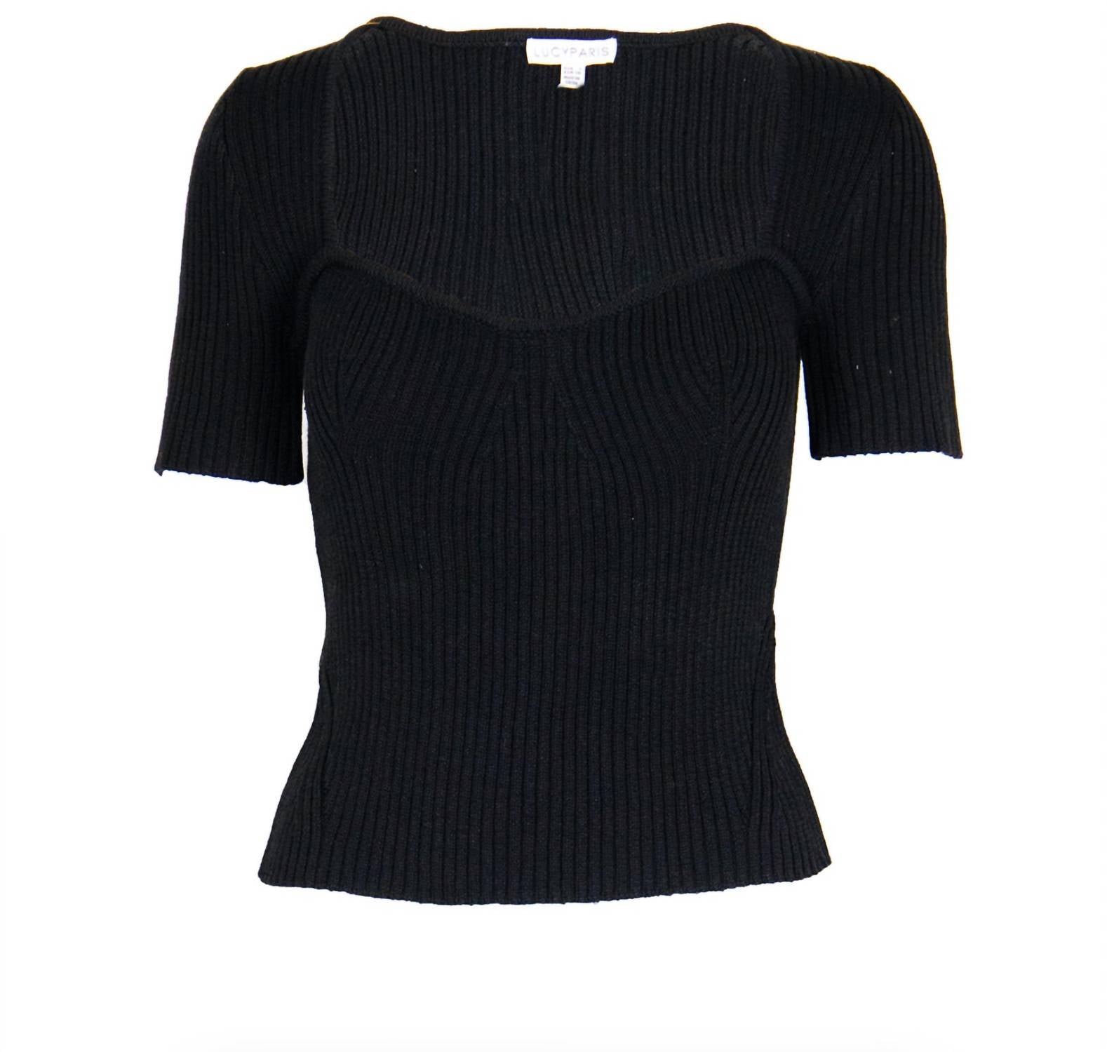Lucy Paris - Ethan Knit Top
