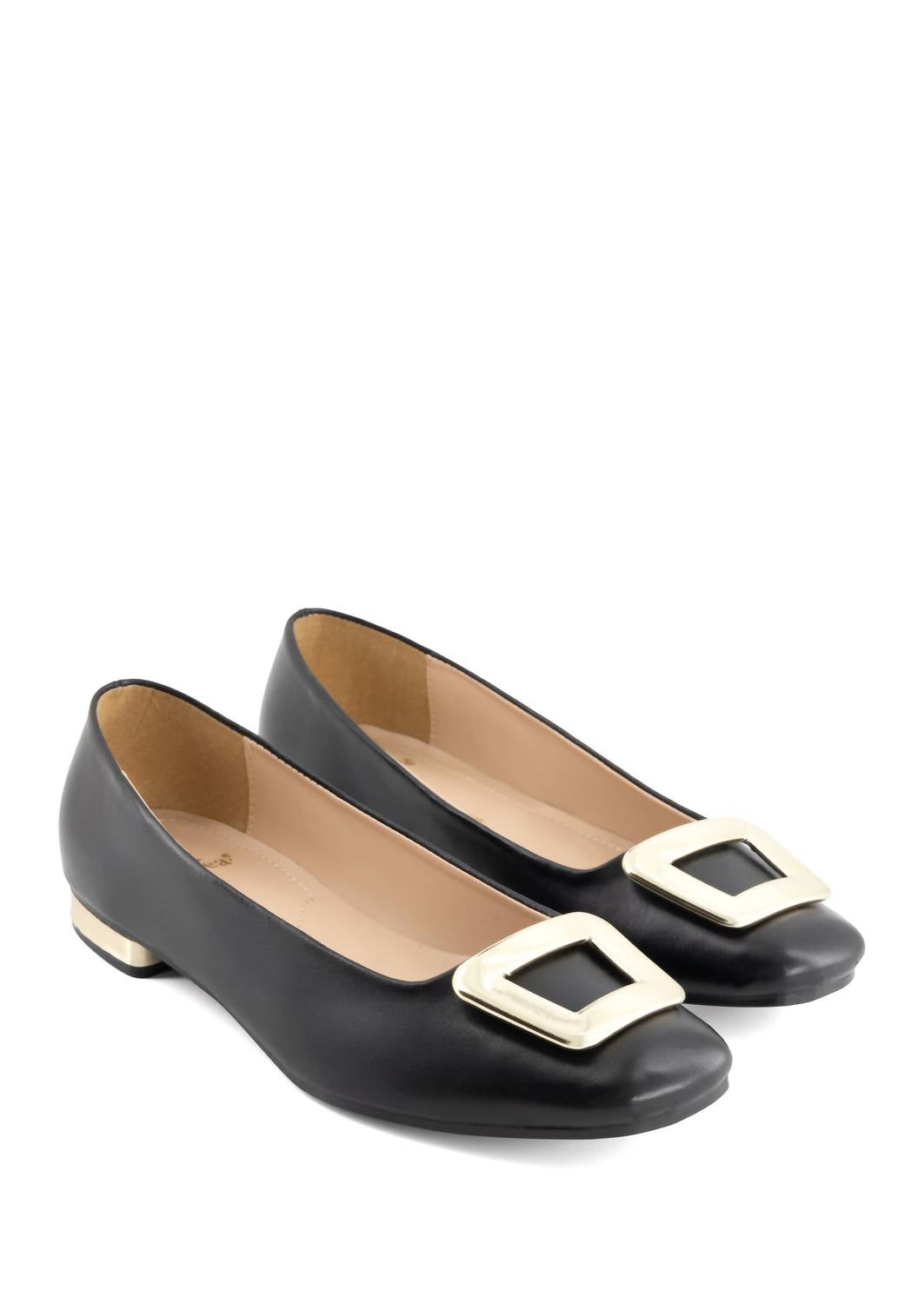Andrea Women's Low Block Heel in black - women's flats - view 4