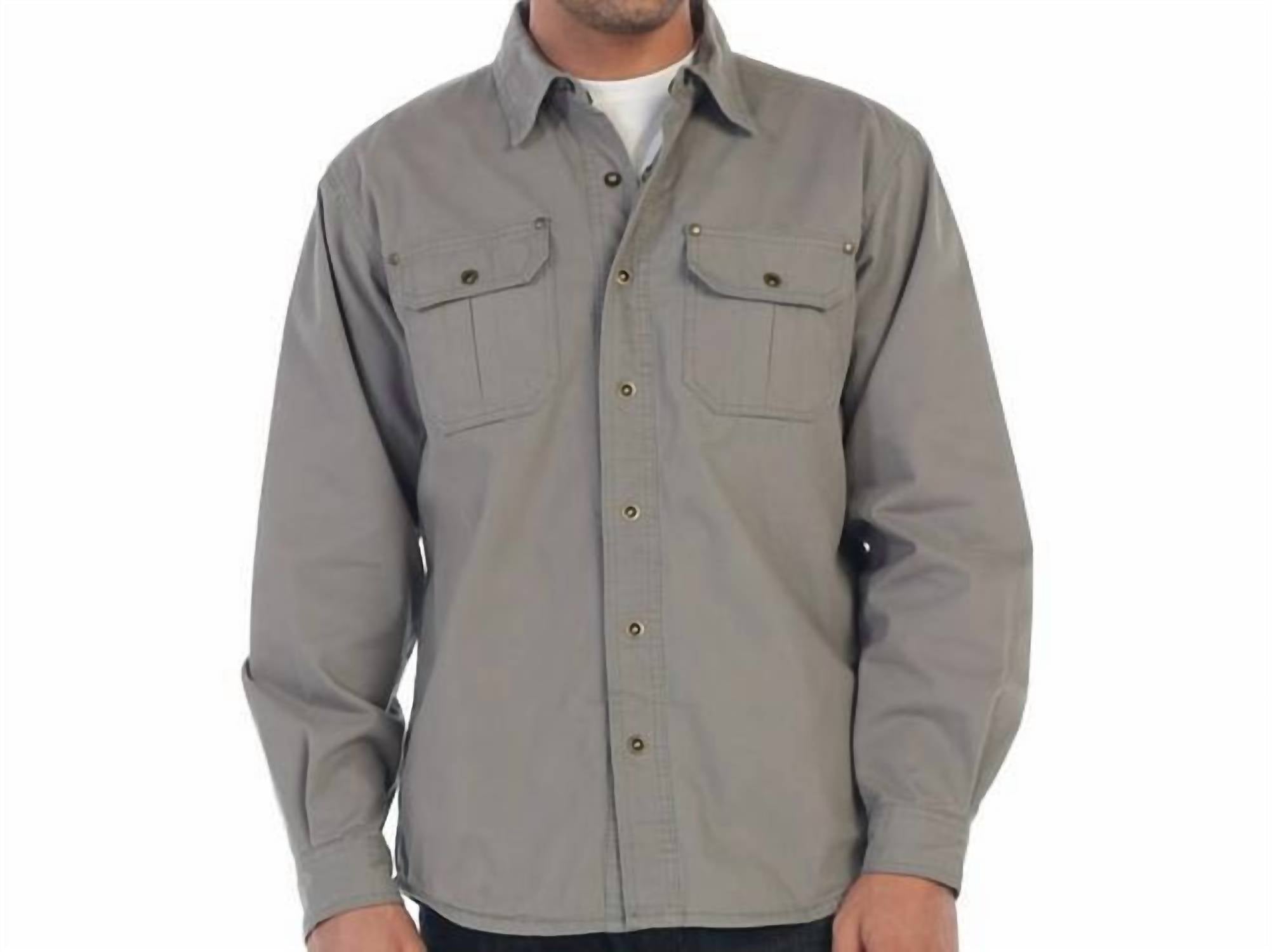 Magen Kids - Twill Shirt Jacket With Flannel Lining