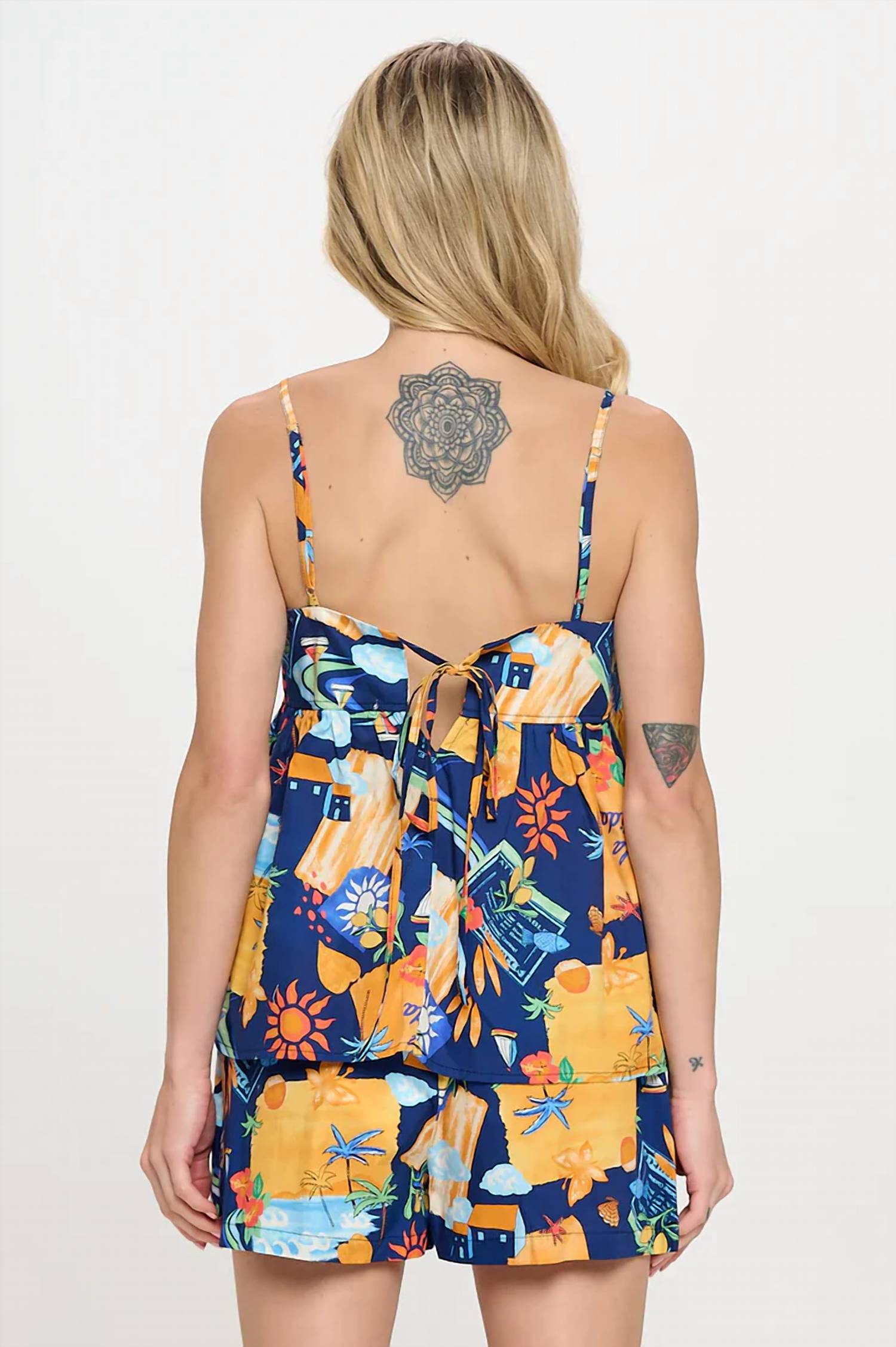 Meet Me In Santorini - Mediterranean Escape Top