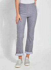 Lysse Boyfriend Leggings in uptown grey - women's pants