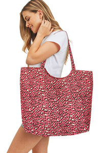 Pretty Simple - Leopard Beach Tote Bag