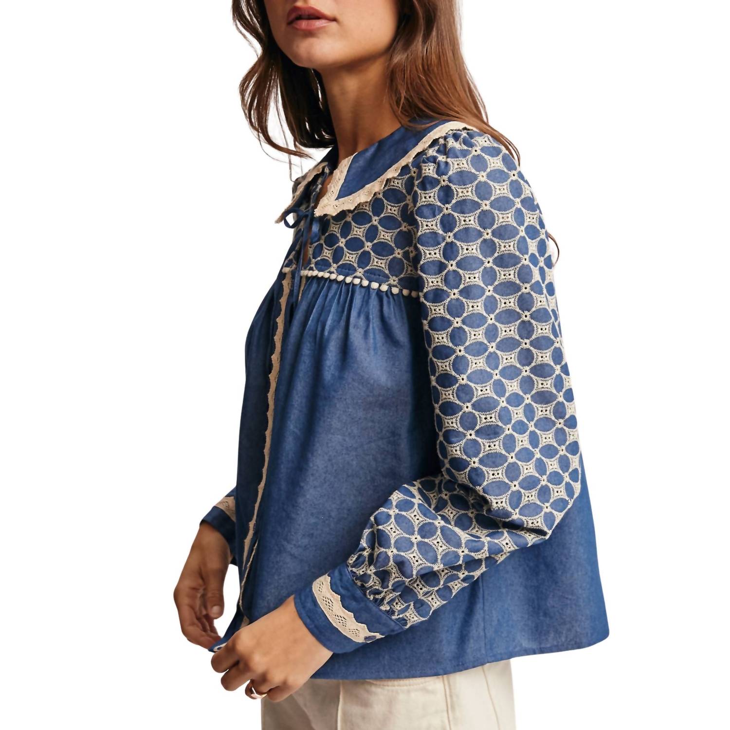 Forte - Embroidered Blouse