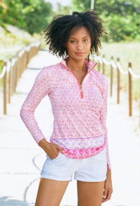 Cabana Life - 1/4 Zip Sport Top