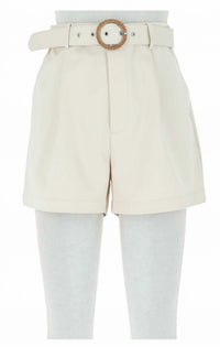 Skies Are Blue - Women's Buckled Belt Short