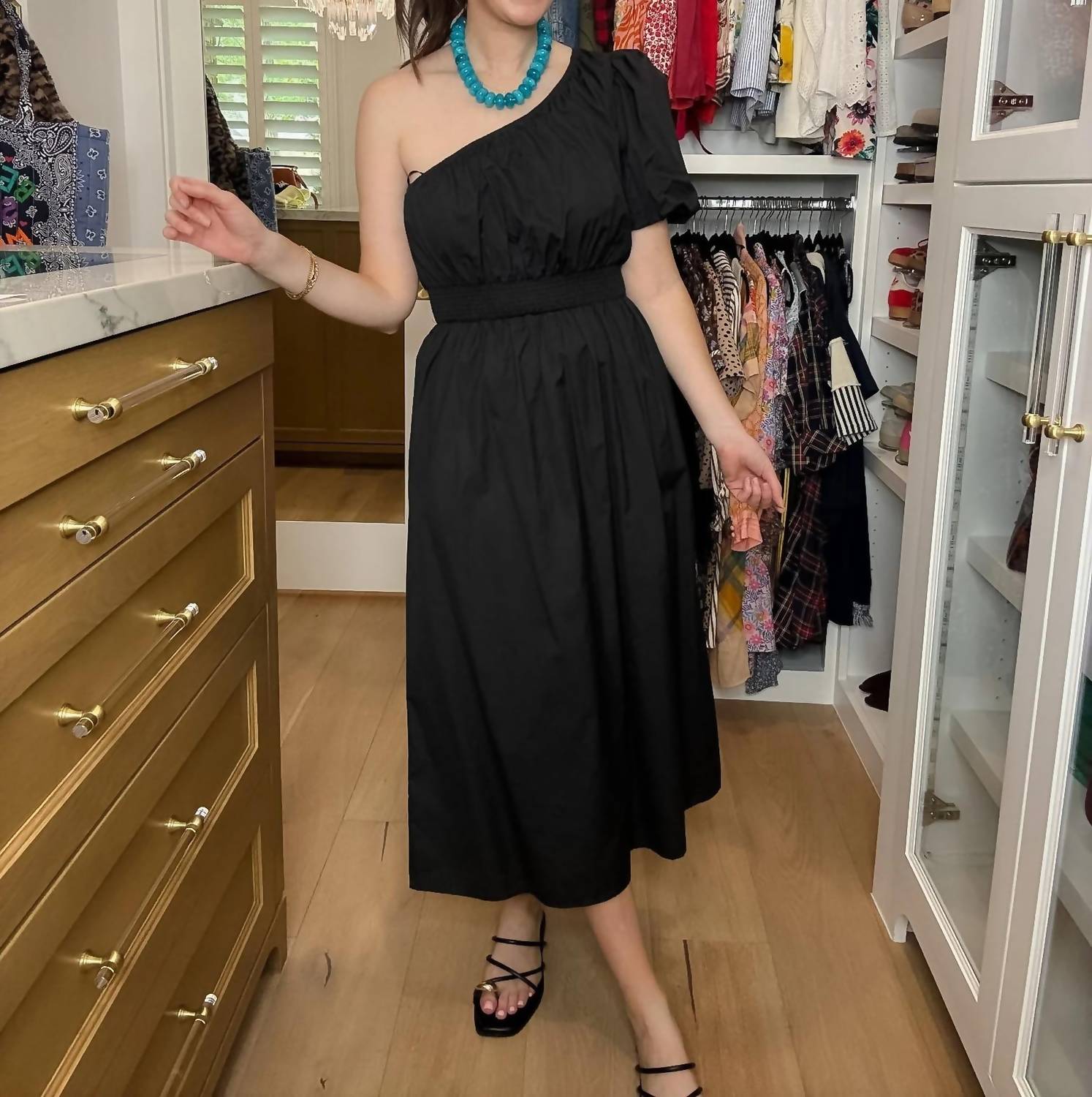 Sugarlips - Bridgette Poplin Midi Dress