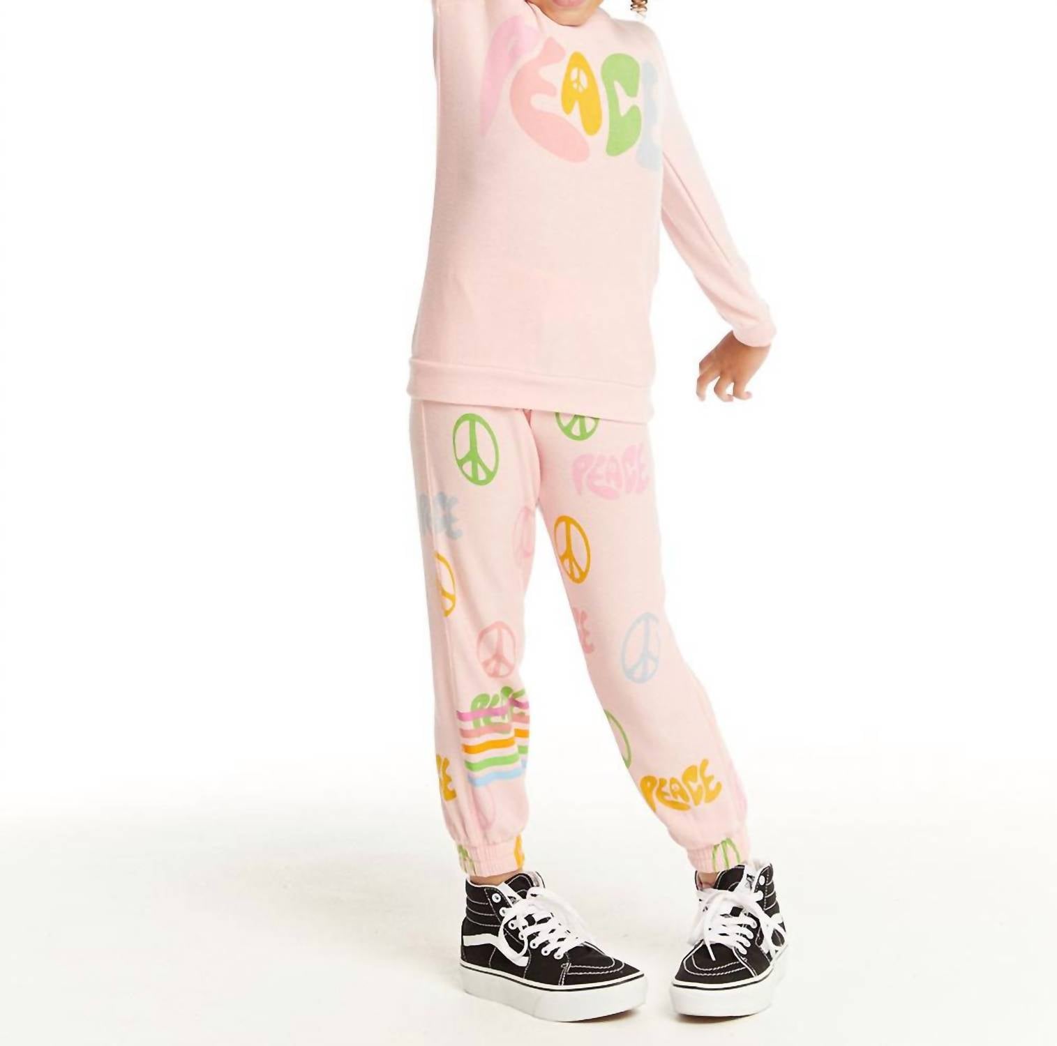 Chaser - Girls Peace Raglan Pullover