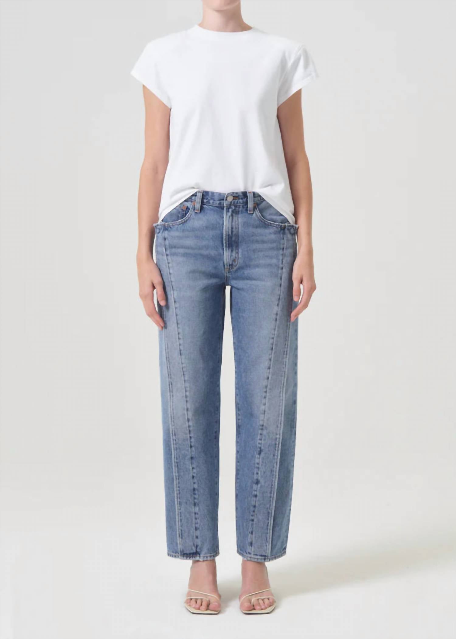 Agolde - The Fold High-rise Jeans