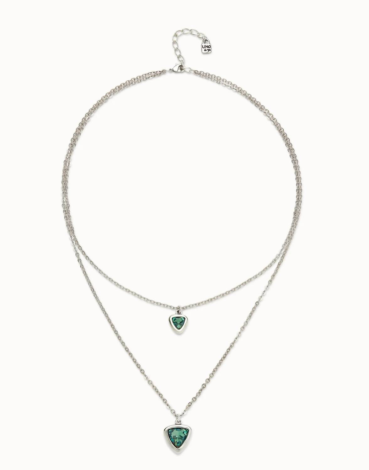 Unode50 - Women's Multi-layer Crystal Pendant Necklace