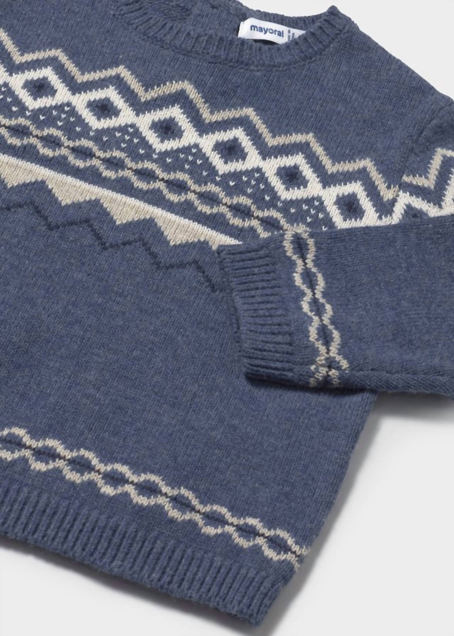 Mayoral - Boy's Jacquard Knit Sweater