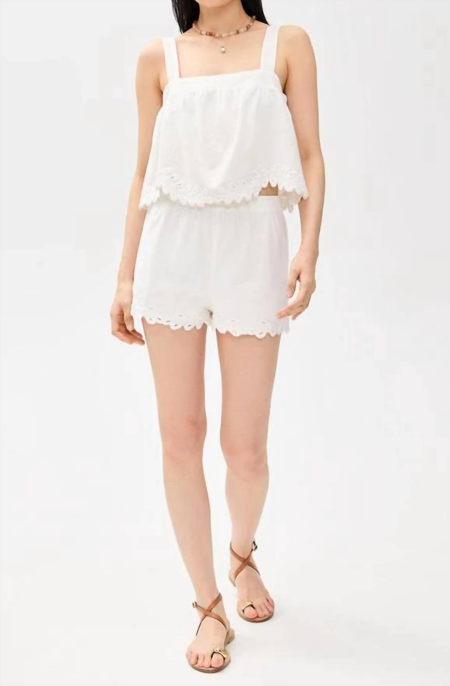 Z Supply Annecy Tank Top in white 1 - women's tank top