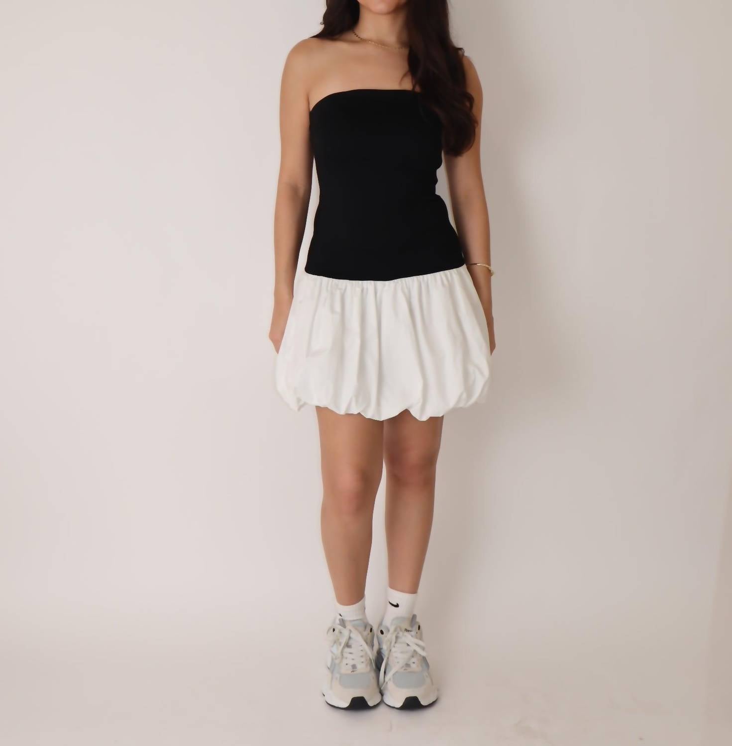 Before You Collection - Strapless Bubble Dress