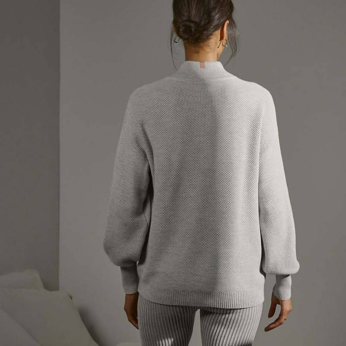 Lunya - Cozy Cotton Silk Pocket Henley Top