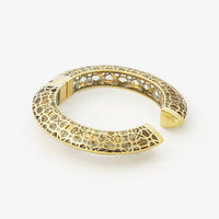 Avenue Chic - Women's Temple Muse Oval Hinge Cuff