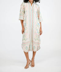 VICTORIA DUNN Mardelle Dress in veranda bloom - women's dress