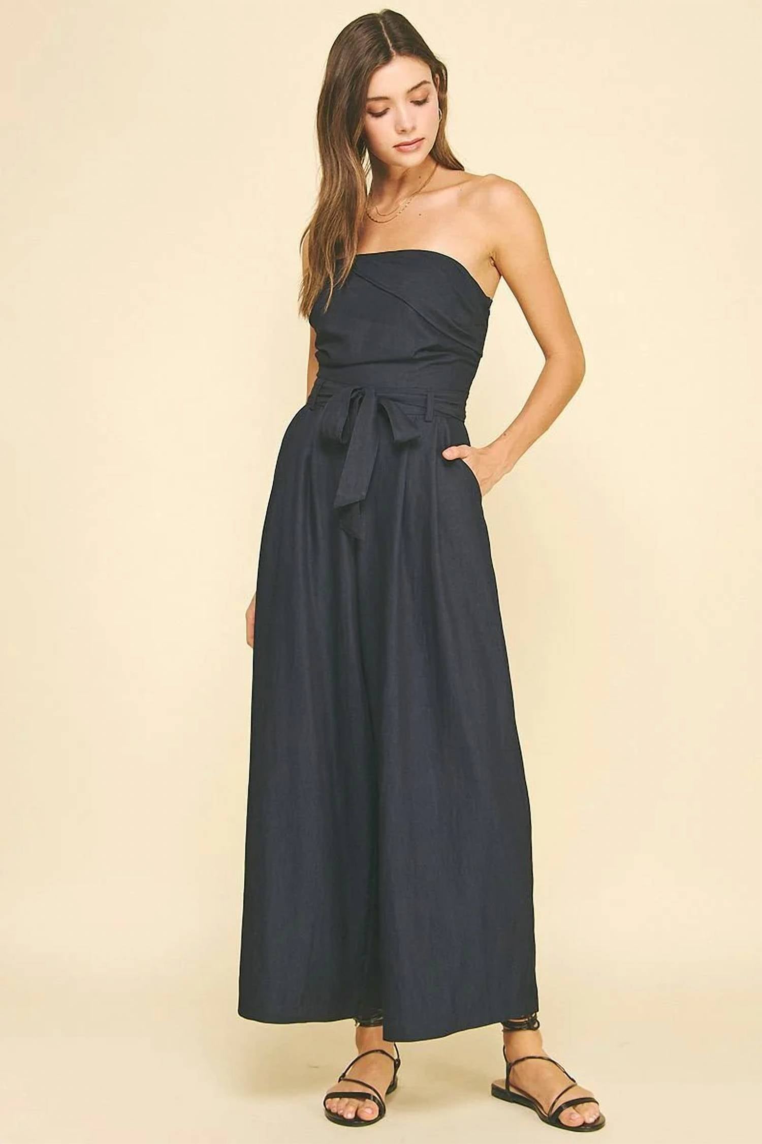 Pinch - Arden Strapless Jumpsuit