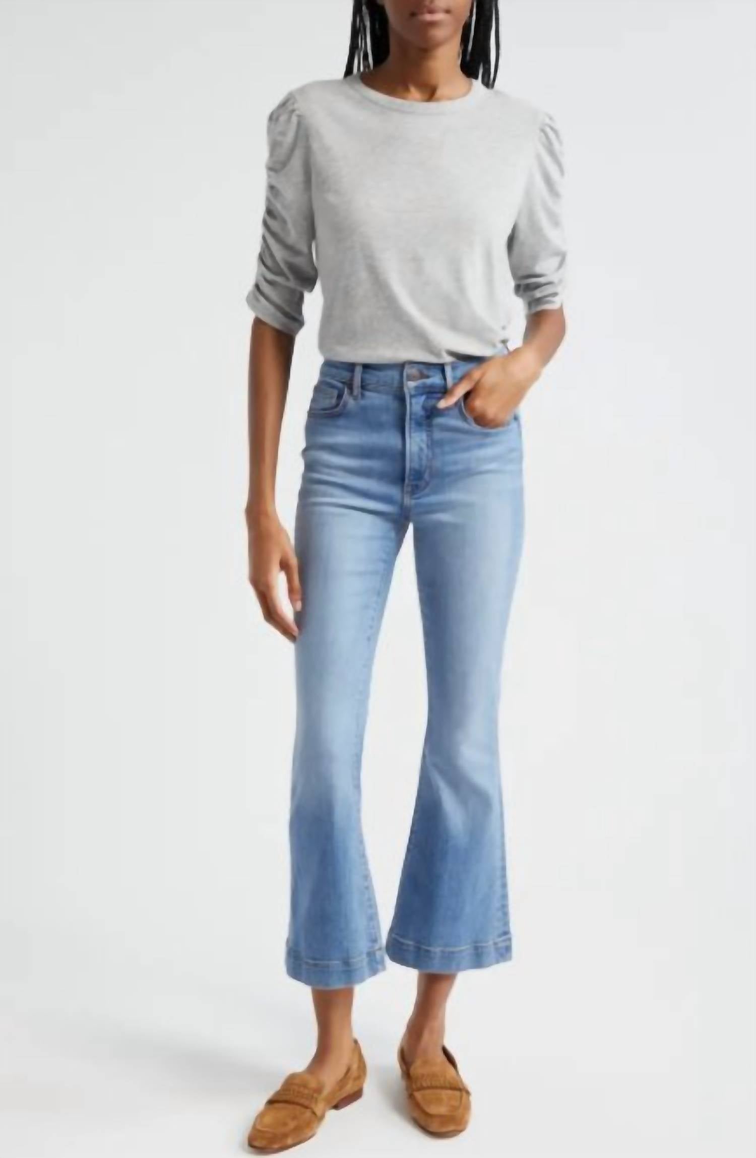 Veronica Beard - Waldorf Ruched Tee