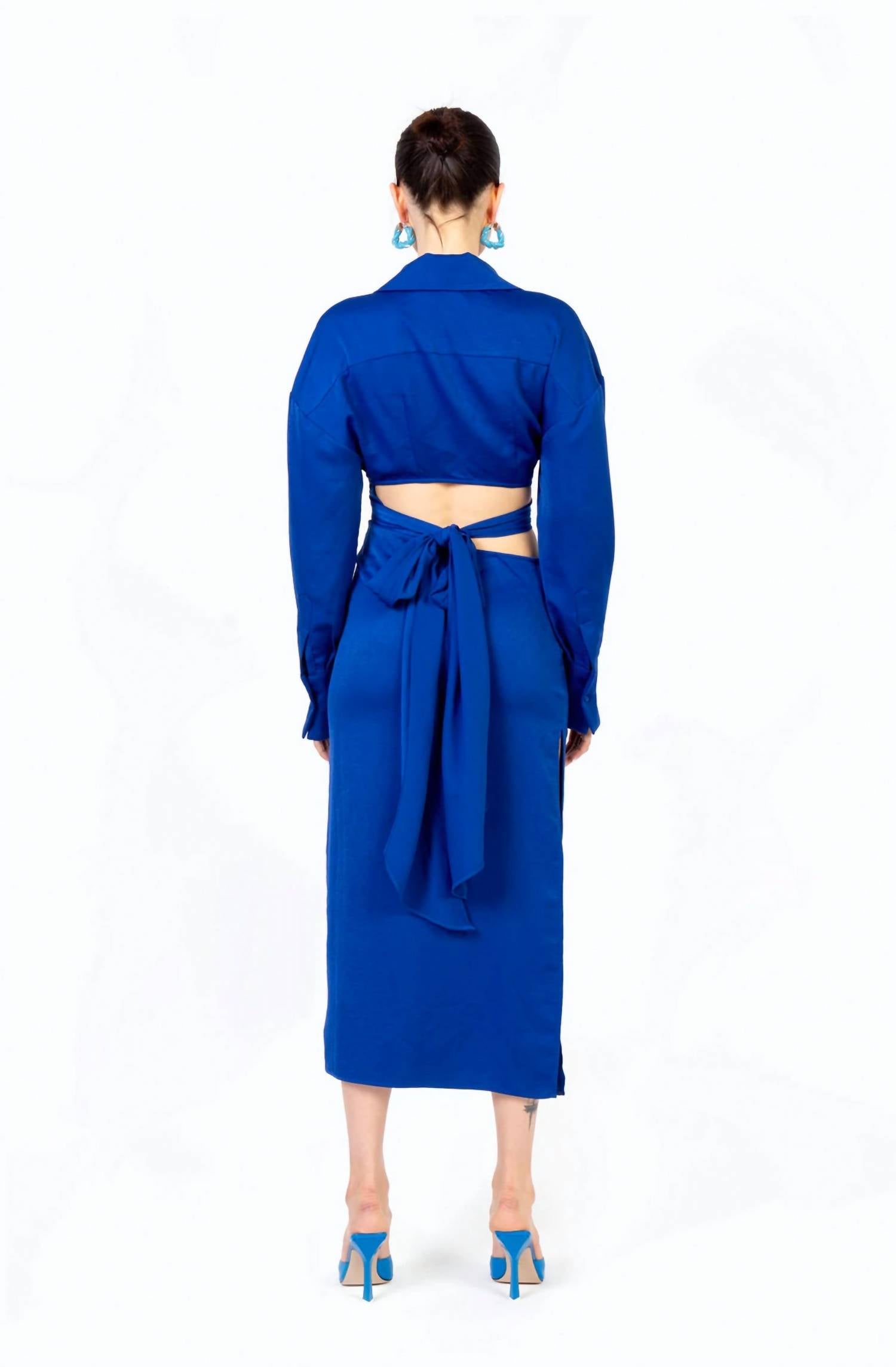 Ronny Kobo - Ranell Cutout Wrap Dress