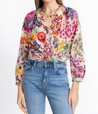 Johnny Was - RAGLAN PINTUCK BLOUSE