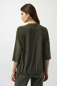 Joseph Ribkoff - Silky Knit And Memory Cocoon Top