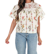 Entro - Women's Meadow Muse Floral Top