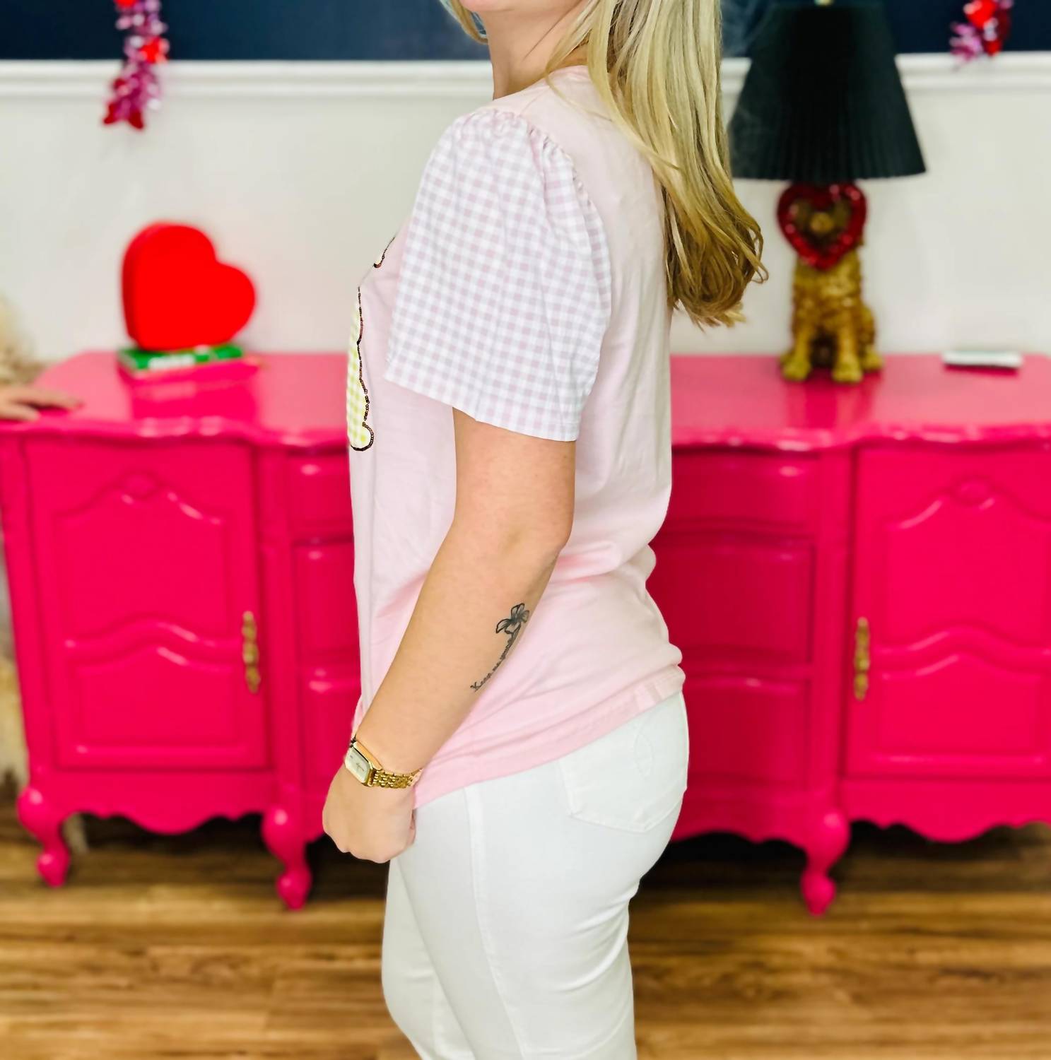 Grace + Emma - Bunny Patches Top