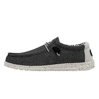 HEY DUDE Men's Wally Stretch Shoe in opal black - men's loafer