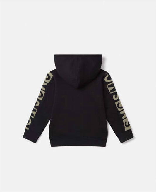 Stella Mccartney - Boys Zip Up Hoodie With Logo Tape