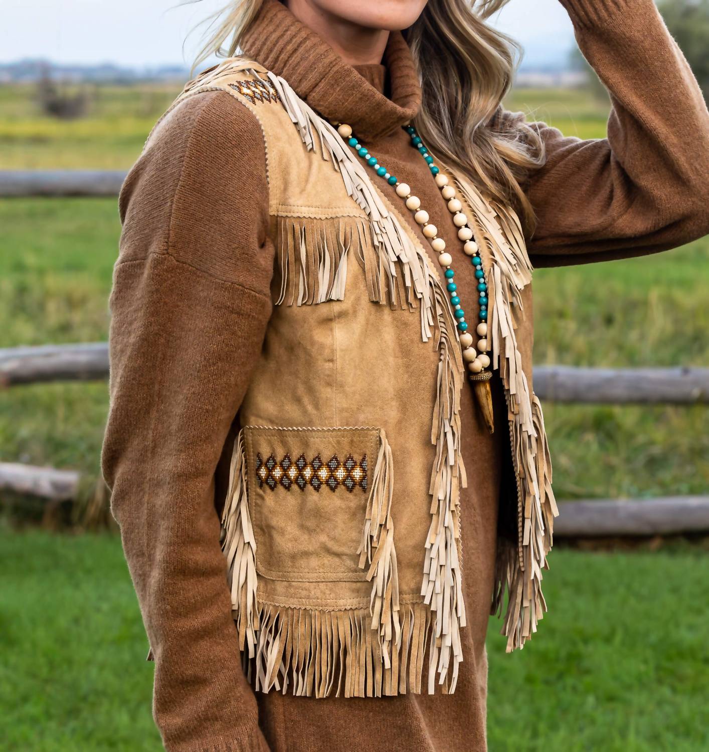 Madison Creek Outfitters - Fringe Vest