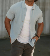The Normal Brand - Waffle Stitch Button Up Shirt