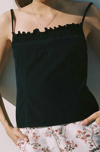 Ciao Lucia - Tomasina Velvet Tank Top