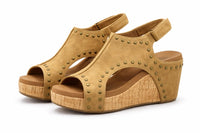 Corkys Footwear - Women's Carley Studded Wedge