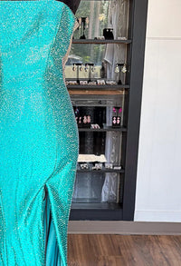 Sherri Hill - Women's Mermaid Strapless Zip Dress