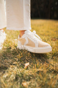 Voile Blanche - Women's Rafia Sneakers