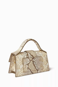 Jacquemus - Women's Le Grand Bambino Snake-embossed Crossbody Bag