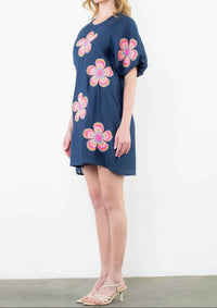 Thml - Sasha Flower Embroidered Dress