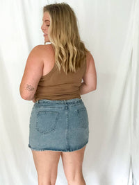 Le Lis - Coastal Stitch Ribbed Tank
