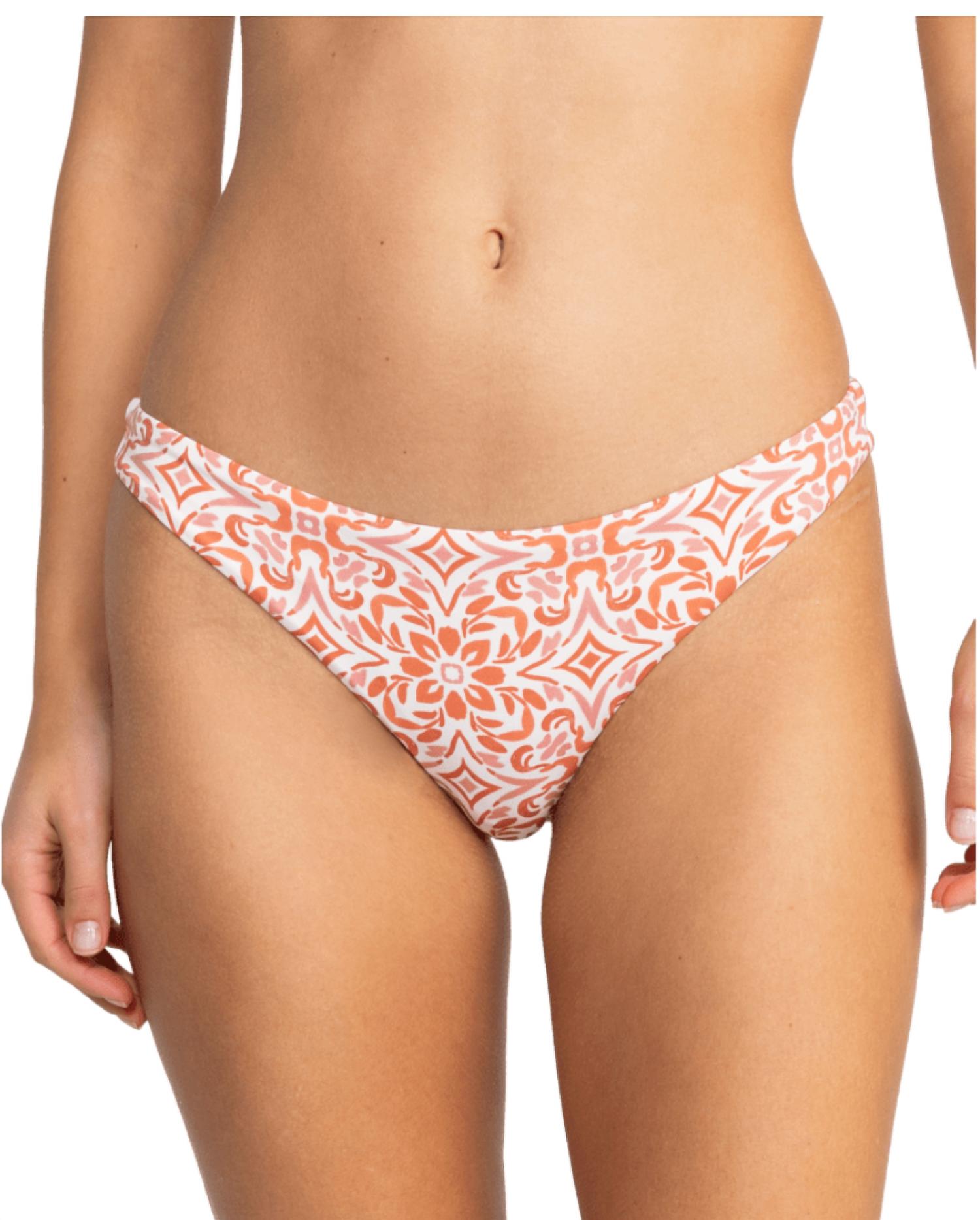 Roxy - Fresco Tile Cheeky Bikini Bottom