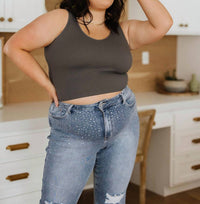 Yelete - Relevant Ribbed Seamless Reversible Tank