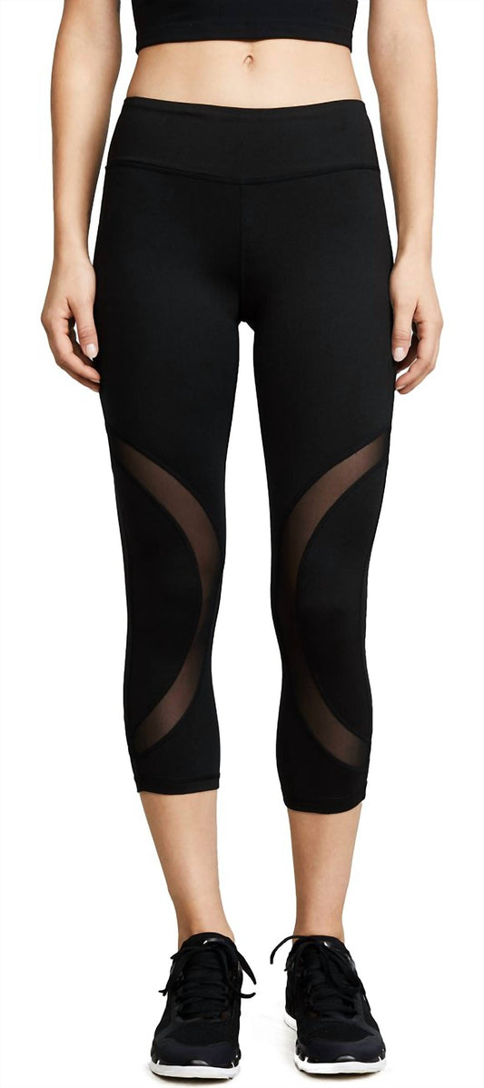 Women Rao Mesh Panels Activewear Leggings