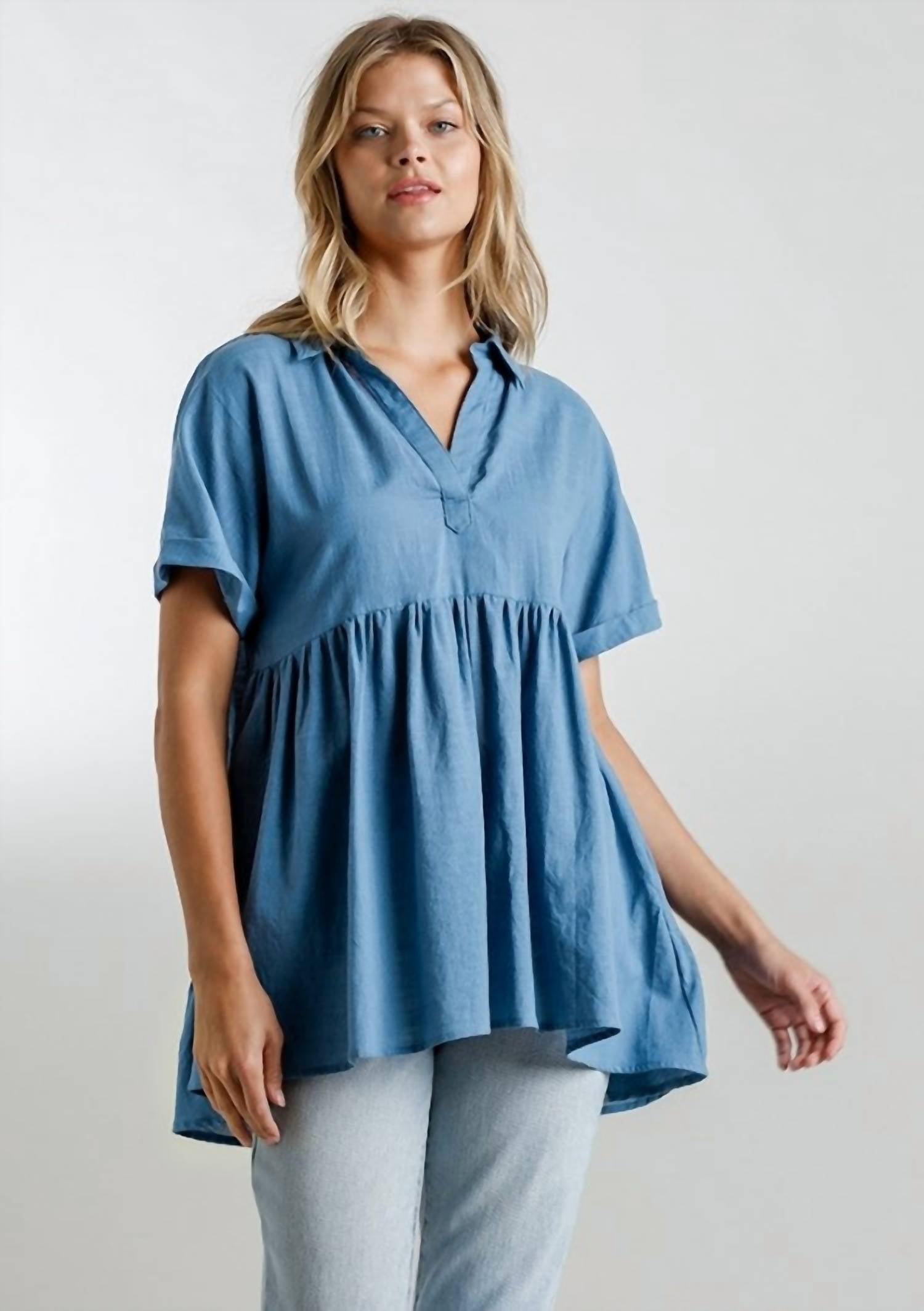 Umgee - Babydoll Long Tunic