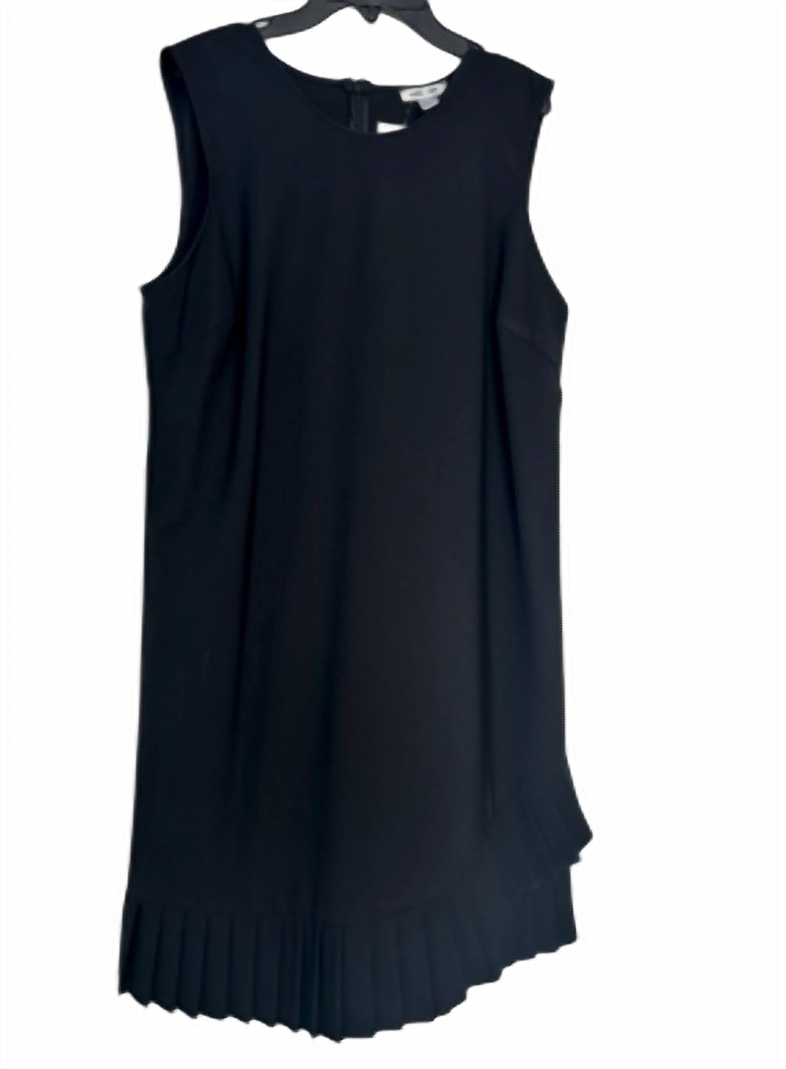Love...Ady - Women's Chemiesise Dress With Asymetrical Pleats And Hem