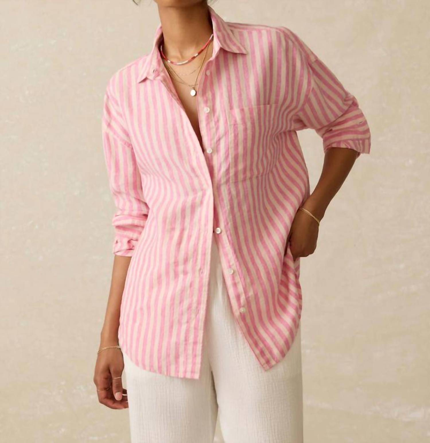Faherty - Laguna Linen Relaxed Shirt