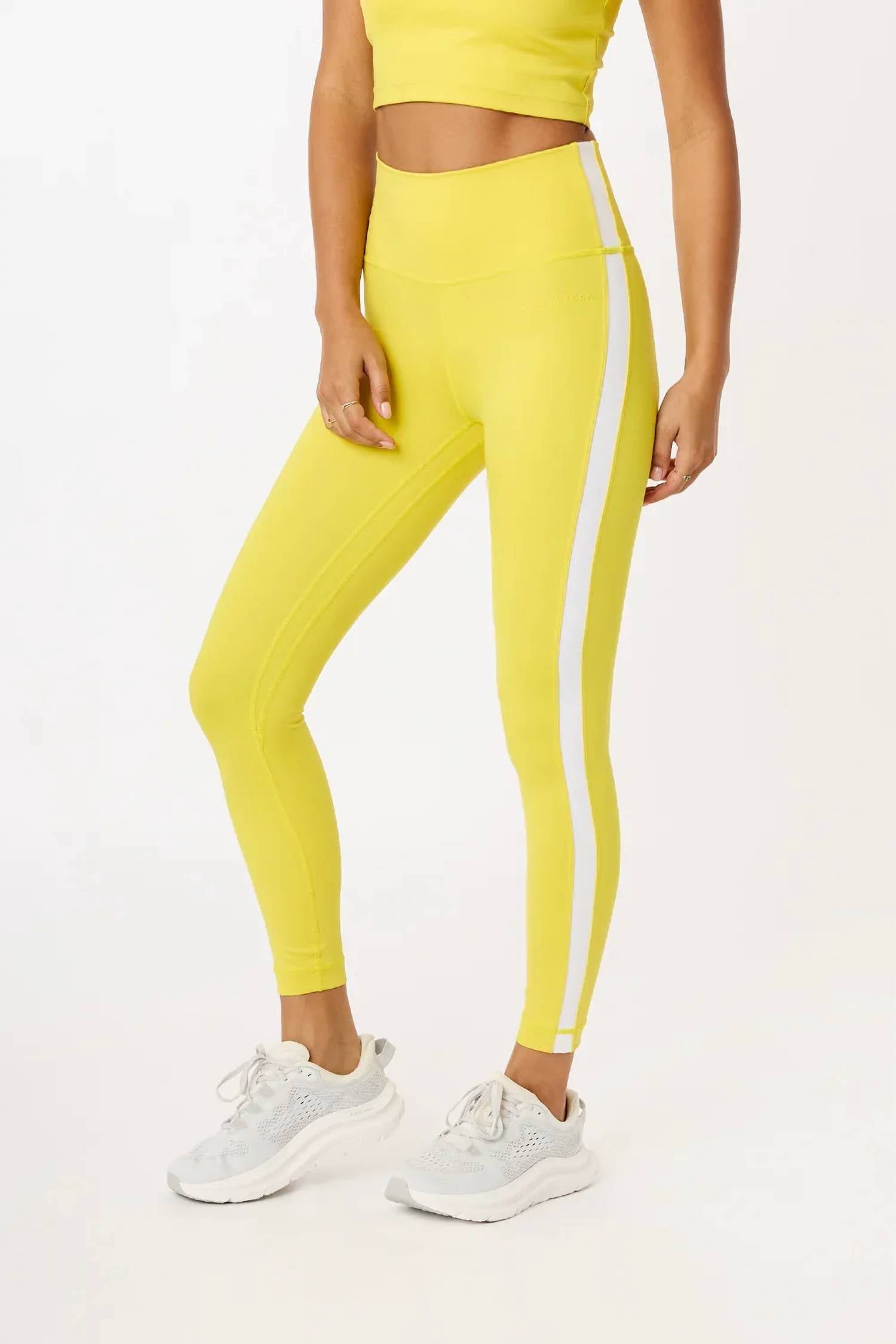 Cream Yoga - Hana Side Stripe Leggings