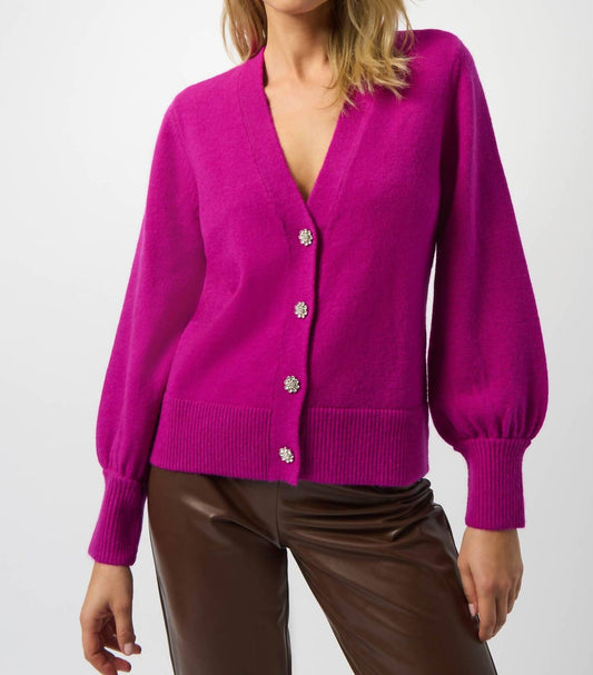 Joseph Ribkoff - Rhinestone Button Sweater