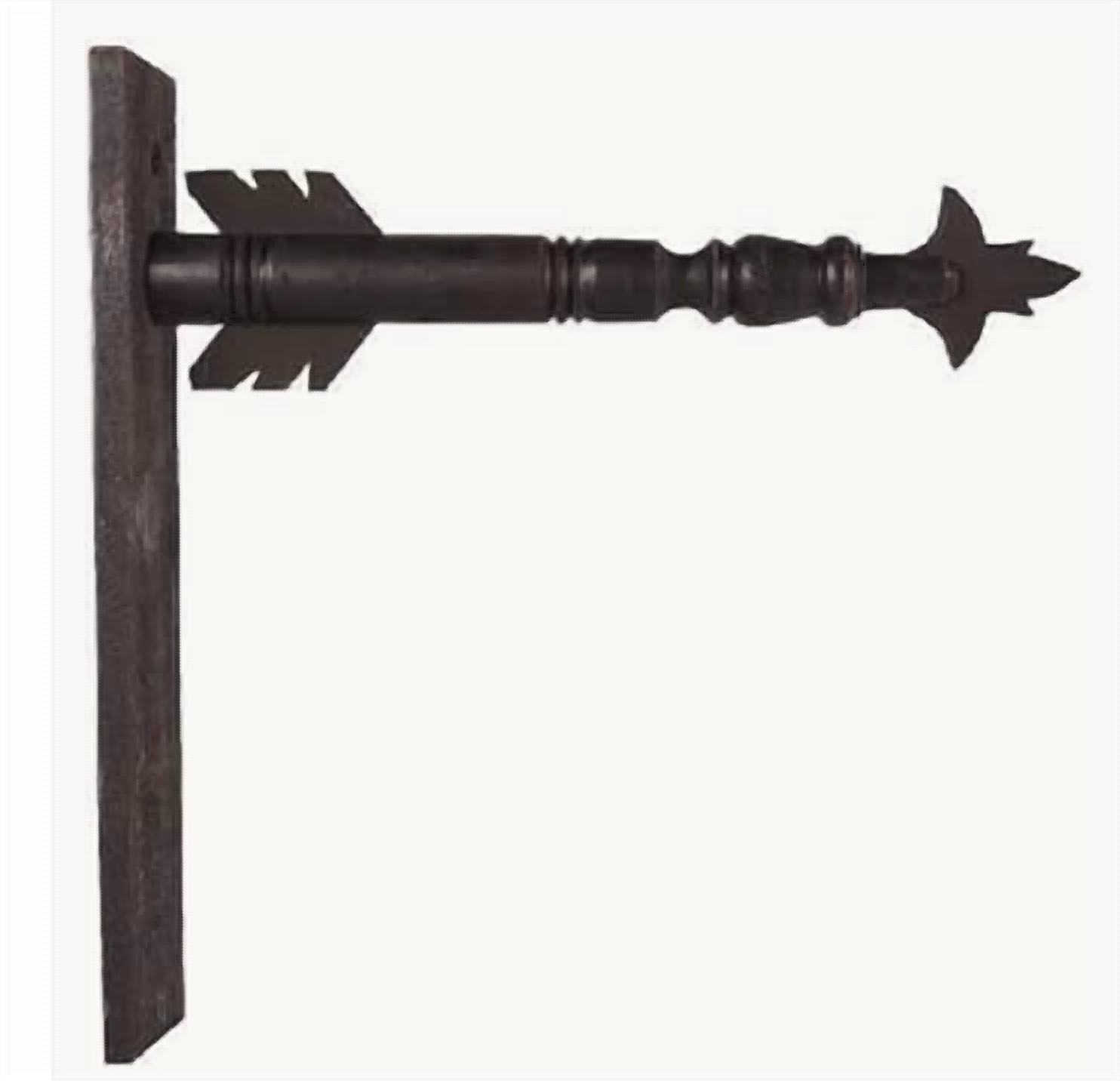K&K Interiors - wooden hanging arrow