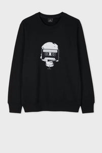 Paul Smith - Black Skull Tape Sweatshirt