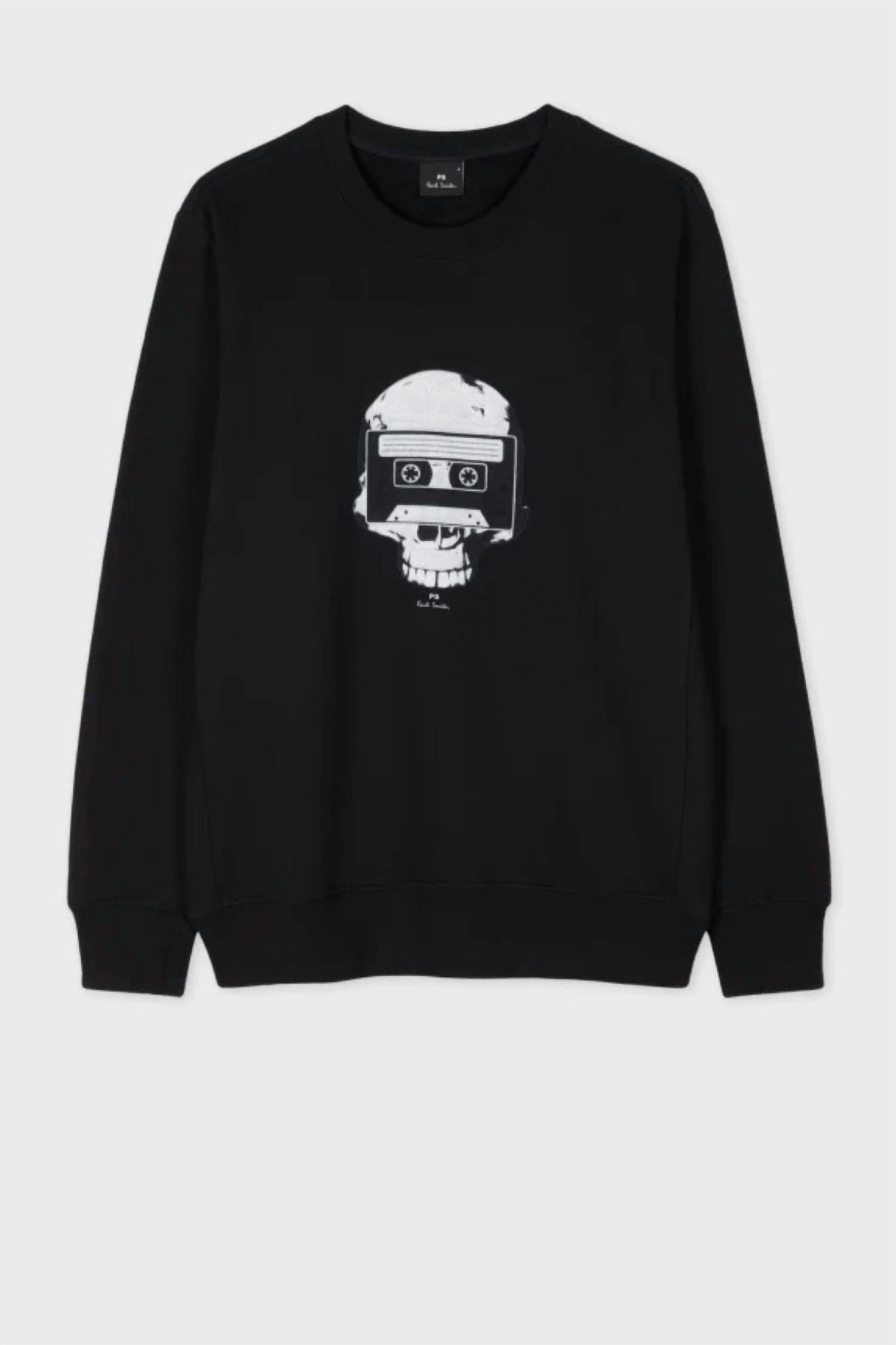 Paul Smith - Black Skull Tape Sweatshirt
