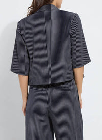 Lysse - Clarette cropped short sleeve blazer