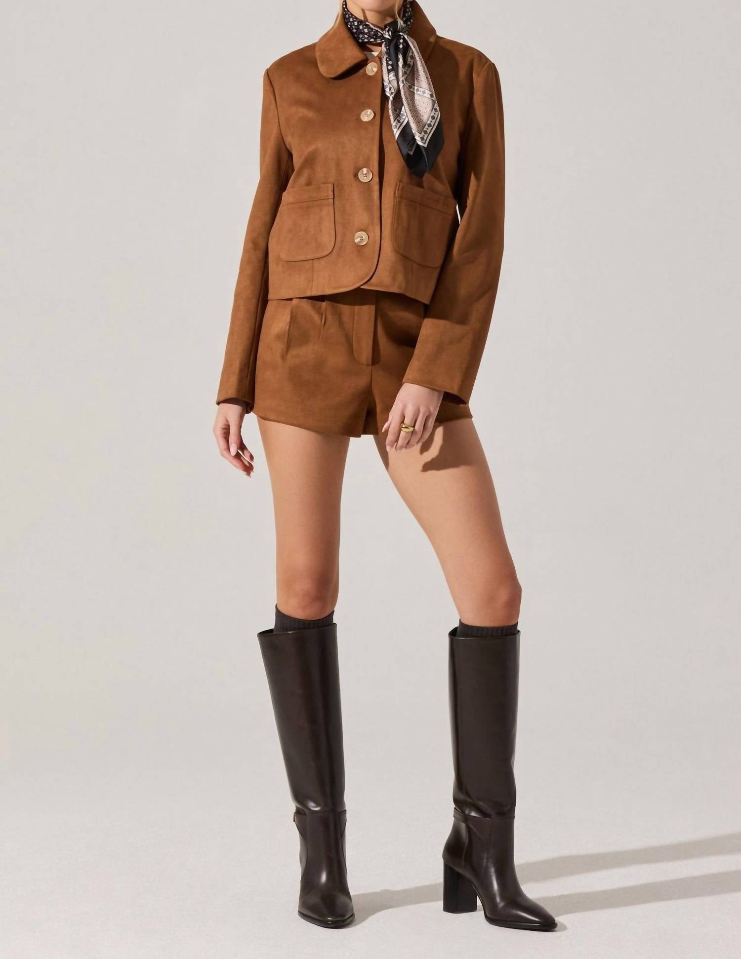 Astr - Jude Faux Suede Jacket